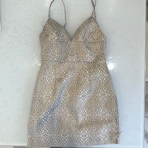 BY THE WAY Dress | Small | Metallic